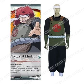 Naruto Chouza Akimichi Cosplay Costume any size