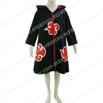 Naruto Sasuka Uchiha Cosplay Costume cloak any size