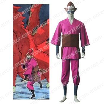 Naruto Four-Tailed Monkey Cosplay Costume any size