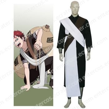Naruto Gaara Chunin Exam Cosplay Costume any size