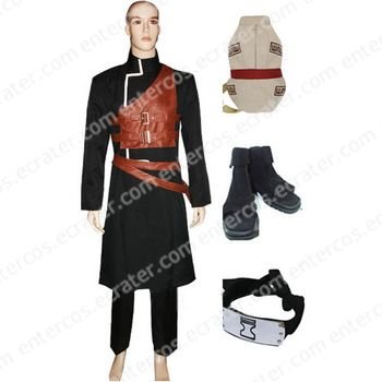 Naruto Gaara Halloween Cosplay Costume Set any size