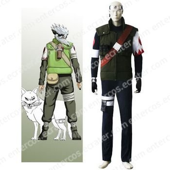 Naruto Hatake Sakumo Cosplay Costume any size