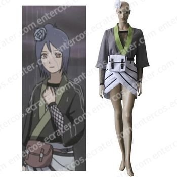 Naruto Konan Halloween Cosplay Costume any size