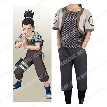 Naruto Nara Shikamaru Halloween Cosplay Costume 1st any size