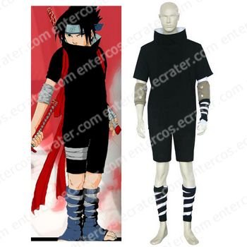 Naruto Sasuke Uchiha Halloween Cosplay Costume any size