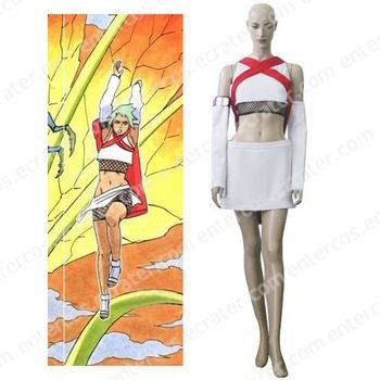 Naruto Seven-Tailed Horned Beetle Fu Cosplay Costume any size