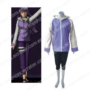 Naruto Shippuden Hinata Hyuga Cosplay Halloween Costume any size