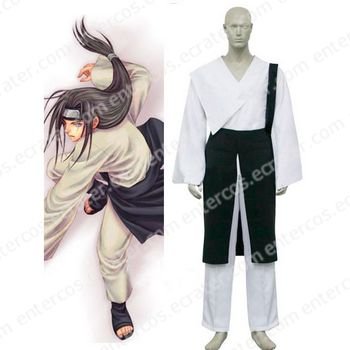Naruto Shippuden Hyuuga Neji Halloween Cosplay Costume any size