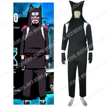 Naruto Shippuden Kankuro Halloween Cosplay Costume any size