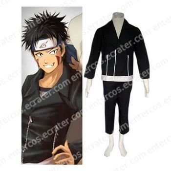 Naruto Shippuden Kiba Inuzuka Halloween Cosplay Costume any size