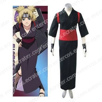 Naruto Shippuden Temari Halloween Cosplay Costume any size