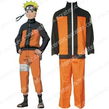 Naruto Shippuden Uzumaki Hokage Halloween Cosplay Costume any size