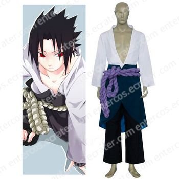 Naruto Uchiha Sasuke Halloween Cosplay Costume any size