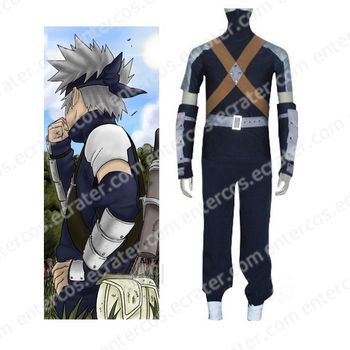 Naruto Young Kakashi Cosplay Costume any size
