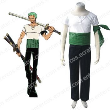 One Piece Roronoa Zoro Halloween Cosplay Costume any size