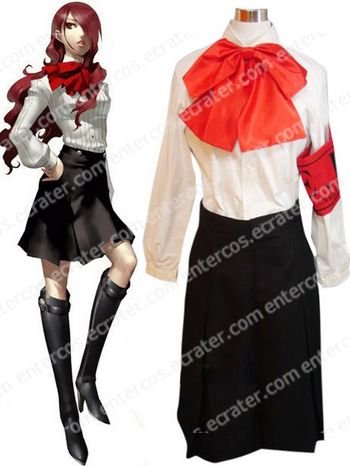 Shin Megami Tensei Persona 3 Mitsuru Kirijo Halloween Cosplay Costume any size