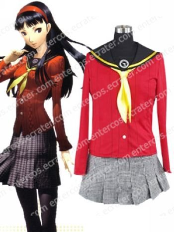 Shin Megami Tensei Persona 4 Yukiko Amagi Cosplay Costume any size