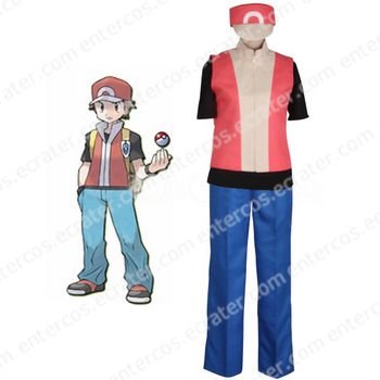 Pokémon Ash Ketchum Cosplay Costume any size