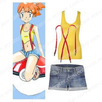 Pokémon Misty Cosplay Costume any size