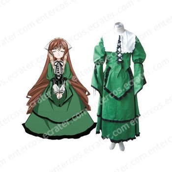 Rozen Maiden Jade Stern Halloween Cosplay Costume any size