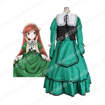 Rozen Maiden Suiseiseki Jade Stern Lolita Halloween Cosplay Costume any size
