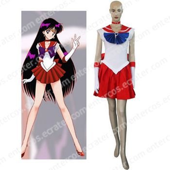 Sailor Moon Sailor Mars Raye Hino Cosplay Costume any size