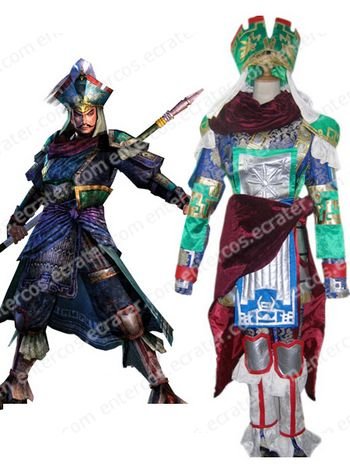 Dynasty Warriors Zhang Liao Cosplay Costume any size