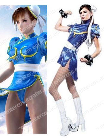 Street Fighter Chun Li Halloween Costume any size