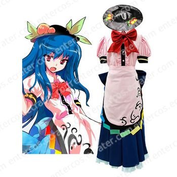 Scarlet Weather Rhapsody Tenshi Hinanai Cosplay Costume any size