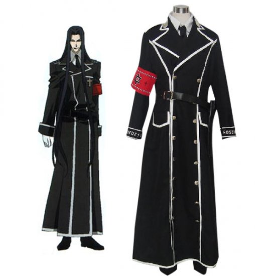 Trinity Blood Isaak Fernand von K?mpfer Cosplay Costume any size