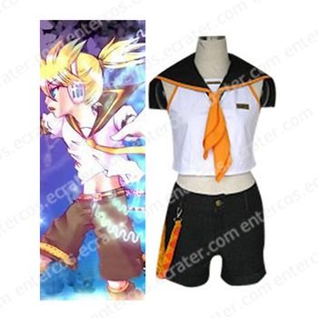 Vocaloid Kagamine Rin Cosplay Costume11 any size