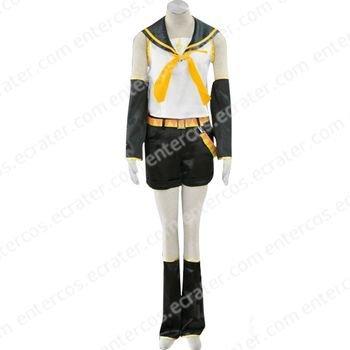 Vocaloid Kagamine Rin Halloween Cosplay Costumes any size