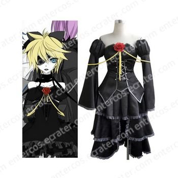 Vocaloid Len Kagamine Black Cosplay Costume any size
