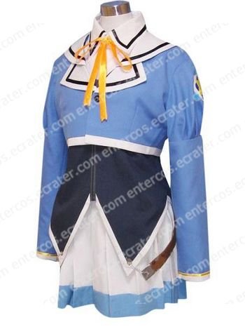 Pia Carrot Blue Uniform Cosplay Costume any size