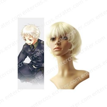 Axis powers Gilbert Bailshumit Cosplay Wig