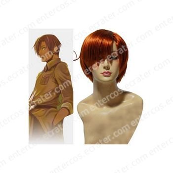 Hetalia Lovino Vargas Cosplay wig 2