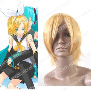 Vocaloid Gold Cosplay Wig