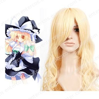 Cosplay wigs - Kirisame Marisa 80cm wigs from Project