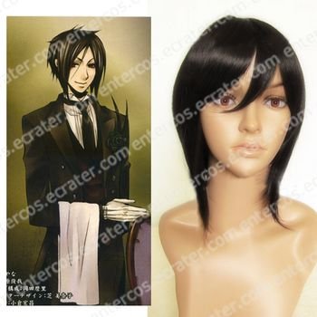 cospaly Sebastian·Michaelis wig from Kuroshitsuji