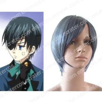 Ciel Phantomhive black wig from Kuroshitsuji