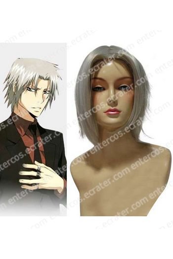 Hitman Reborn Hayato Gokudera Cosplay Wig