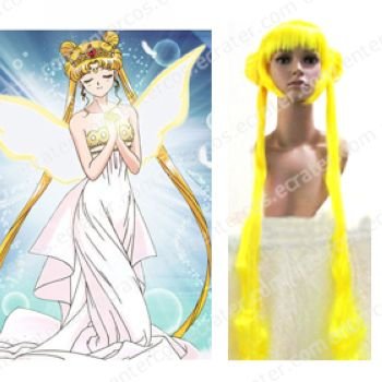 Cosplay wigs - Tsukino Usagi wigs yellow from Sailor Moon