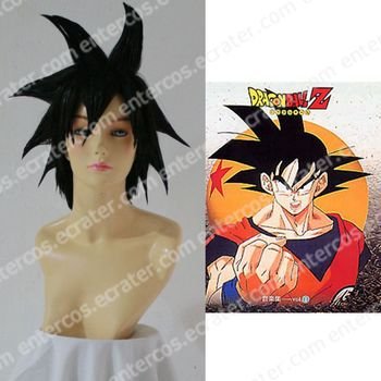 Cosplay wigs - Son Gohan Commission wigs Black from Dragon Ball Z