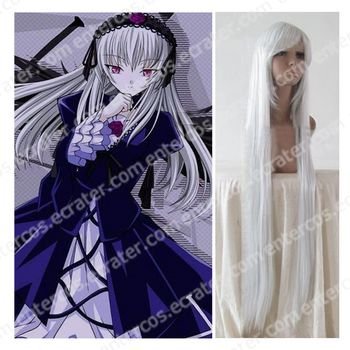 Cosplay wigs - Suigintou wigs white from Rozen Maiden