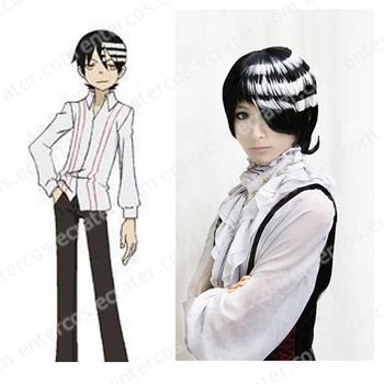 black and white Soul Eater Cosplay Wig