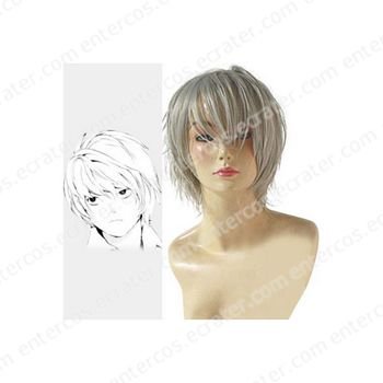 Death Note Near White Cosplay Wig