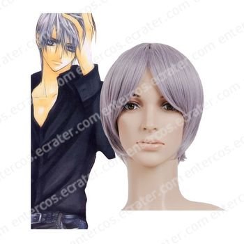 Light Purple 30cm Vampire Knight KIRYU ZERO Nylon Cosplay Wig