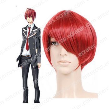 Red 30cm Starry☆Sky Tomoe Yoh Nylon Cosplay Wig