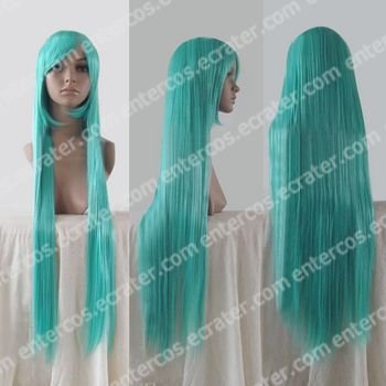 Cosplay Wig - 1 m green wig from Lucky star