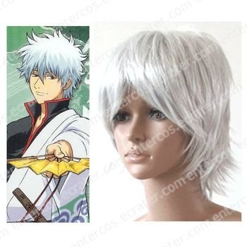 cosplay Sakata Gintoki wig from gintama